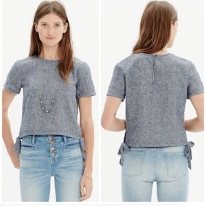 Madewell Chambray top